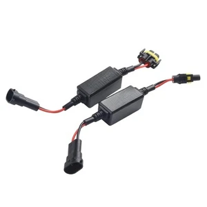 H9 H11 LED Headlight Canbus Error Free Anti Flicker Resistor Canceller Decoder - Picture 1 of 12