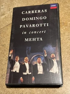Carreras, Domingo, Pavarotti In Concert VHS - Excellent Condition - Bild 1 von 6