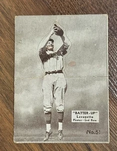 1934-36 Batter-up # 51 Cookie Lavagetto Rookie Pittsburgh Pirates Baseballkarte - Bild 1 von 2