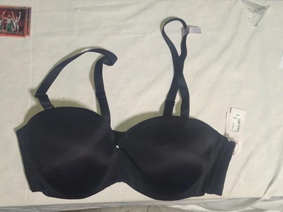 Sujetador Ambrielle negro sin tirantes 44D Foto 1 de 4