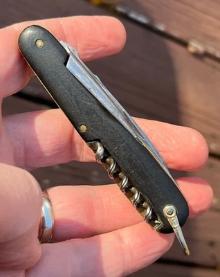 W.H. Navaja de Bolsillo Morley & Sons Alemania Camp Scout con Fianza De Colección Multi Hoja Foto 1 de 4