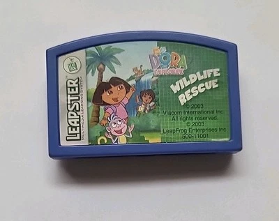 Dora The Explorer Leap Frog Leapster Wildlife Rescue Game Cartridge Only - Image 1 of 2