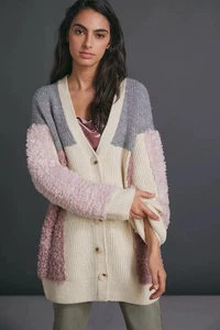 Suéter Cárdigan Texturizado Anthropologie Olivia (Talla MP) - NUEVO CON ETIQUETAS - Imagen 1 de 6