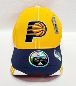 Adidas NBA Indiana Pacers Adidas Official Team Headwear Curve Brim Cap Hat *NEW - Picture 1 of 7