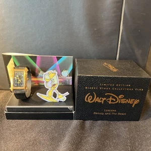 Disney Watch Collector Club "Lumiere" watch LE Beauty And The Beast New In Box - Picture 1 of 20