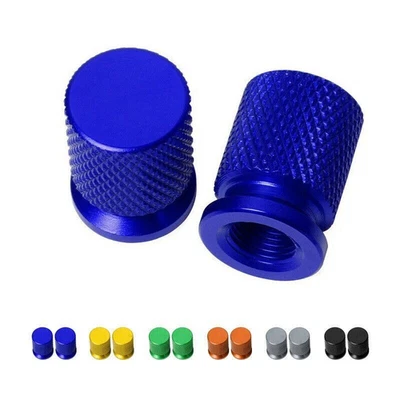 CNC Wheel Tire Valve Stem Caps Cover For Harley Sportster 883 1000 1100 1200 - Imagem 1 de 4