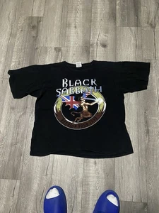 Vintage 90s Black Sabbath Ozzy Osbourne Reunion Tour T-Shirt Size XL - Bild 1 von 5
