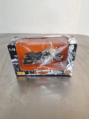 Maisto Diecast 1:18 - Harley-Davidson Motorcycle FLHR Road King (1997) - Imagem 1 de 4