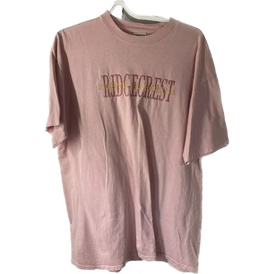 Camiseta vintage rosa Ridgecrest NC talla XLarge puntada única Oneita Carolina del Norte Foto 1 de 4