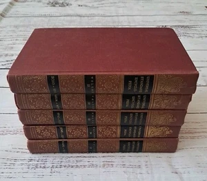 Funk & Wagnalls Universal Standard Encyclopedia 1950's (Lot Of 5 Books) HC Books - Imagen 1 de 13
