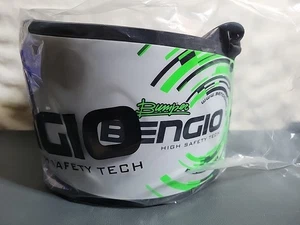 Bengio Rippenschutz Stoßstange Standardgröße Medium grün und weiß  - Bild 1 von 5