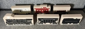 Lionel The Cat's Meow Village "Steam Turbine" 6 Piece Train Set - Picture 1 of 3