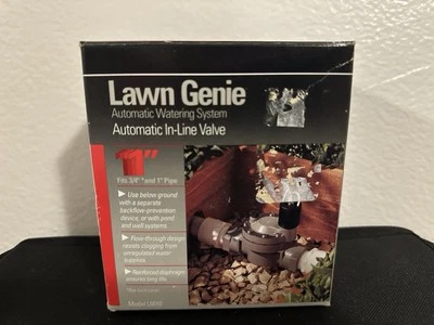 Nueva válvula automática en línea Black & Decker Lawn Genie L6010 se adapta a 1 y 3/4 Foto 1 de 4