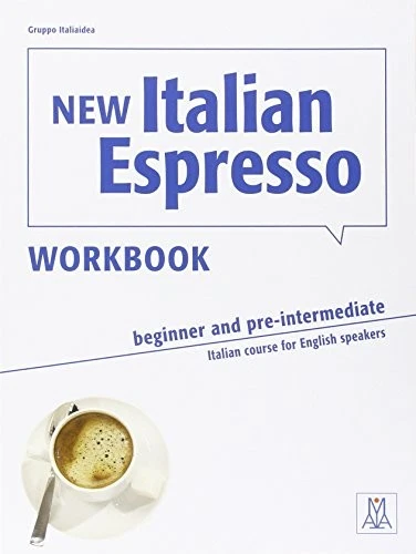 NEW ITALIAN ESPRESSO WORKBOOK (BEGINNER & By Gruppo Italiaidea *Mint Condition* - Image 1 of 1