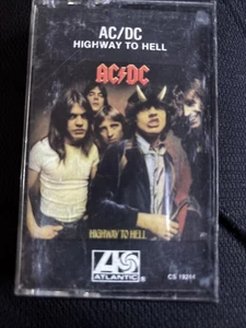 AC/DC - Highway to Hell (Cassette Tape ,  1979 ) Atlantic CS 19244 - Picture 1 of 2