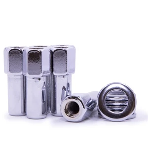 20 Lug Nuts 1/2-20 Open End Chrome SST XL Mag Nut 1.37" Shank Cragar - Picture 1 of 3