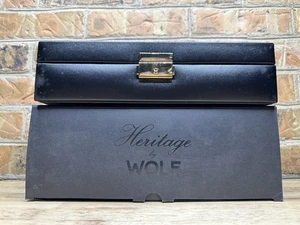 Joyero Wolf Heritage Key Lock - Negro - Nuevo en caja - Imagen 1 de 9