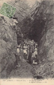 Jersey - Grève de Lecq - A difficult passage - Publ. Levy L.L. 142 - Picture 1 of 2