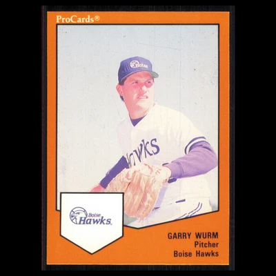Garry Wurm #2005 1989 ProCards Minor League Team Sets Boise Hawks Baseball Card - Image 1 of 3