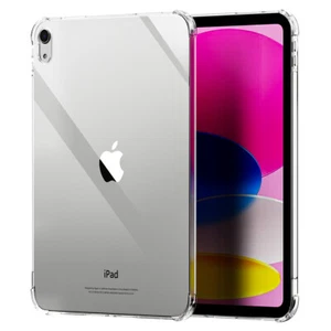For iPad 10th Generation Case 10.9 inch Clear Shockproof Bumper Protective Cover - Picture 1 of 13