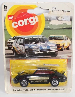 Corgi juniors carded Porsche 911 Rally MINT in nice card - Image 1 of 2