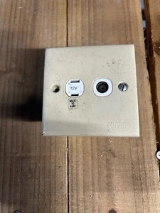 CARAVAN/MOTORHOME/BOAT CLIPSAL  AERIAL SOCKET AND BACKBOX - Picture 1 of 3