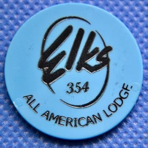 Handelsmedaille - Elks All American Lodge #354 - GF One Mixdrink blau #N4 - Bild 1 von 3