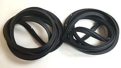 Par de juntas de goma Nova Chevy II 1968-1974 puerta resistente al clima sedán de 2 puertas Foto 1 de 2