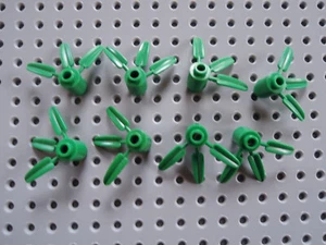 LEGO 8 x Pflanzen Laub Bambus 3 Blätter 30176 grün (2) - Bild 1 von 1