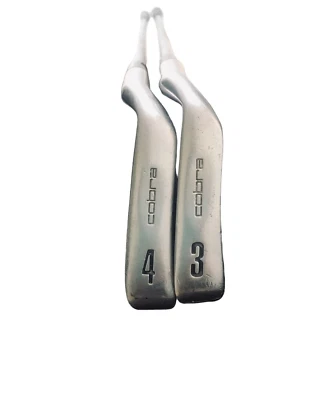 King Cobra Snake Oversize Approx. 38" Right Handed 3 & 4 Irons Golf Clubs - Image 1 of 4