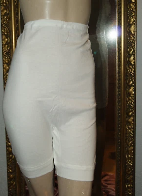 Con-ta Höschen Slip Unterhose Schlüpfer mit  BEIN Cotton weiß weich hochw. 50 - Bild 1 von 4