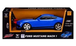 NEW KOOL SPEED FORD MUSTANG MACH 1 RC REPLICA 1:24 SCALE REMOTE CONTROL CAR - Picture 1 of 4