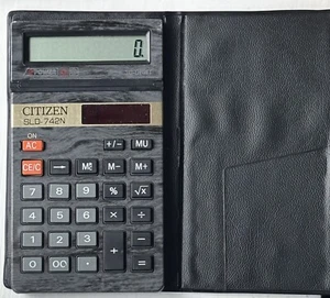 Citizen SLD-742N Vintage Calculator - Picture 1 of 2