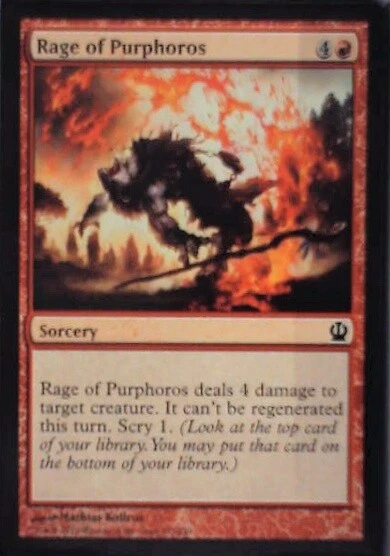 Rage of Purphoros - Theros: #137, Magic: The Gathering Nm R61 - Image 1 of 1