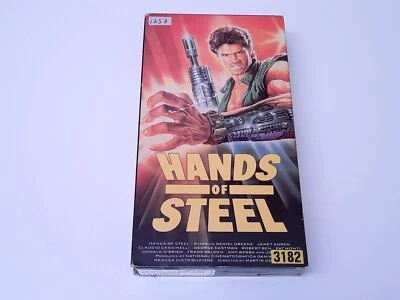 Hands Of Steel 1986 VHS USA NTSC Lightning Video Sergio Martino George Eastman - Bild 1 von 4