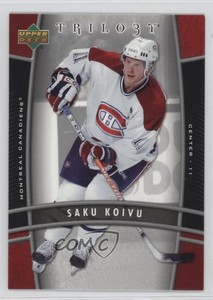 2006-07 Upper Deck Trilogy Saku Koivu #51