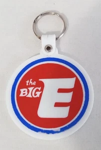 Vintage Plastic Souvenir Keychain The Big E Eastern States Exposition MA Mass - Picture 1 of 3
