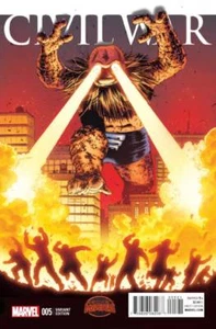 Civil War #5 Cassaday Kirby Monster Variant SWA Marvel Comics Unread New - Picture 1 of 1