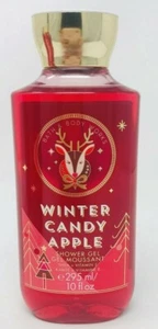 1 WINTER CANDY APPLE BATH & BODY WORKS BODY WASH SHOWER GEL 10 FL OZ SHEA - Picture 1 of 2