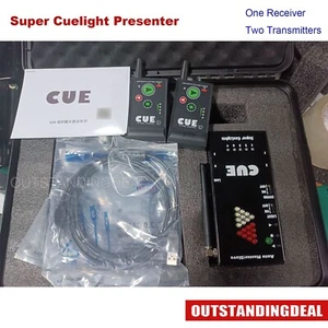 Super Cuelight Presenter Fernbedienung 1 Empfänger + 2 Sender für PPT Präsentation - Bild 1 von 9