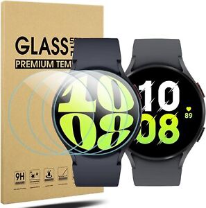 For Samsung Galaxy Watch 6 5 4 Tempered Glass Screen Protector Cover PACK 1 - 5