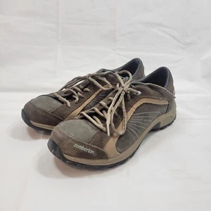 Zamberlan Arch Hiking Trail Shoes Women Size 8 Brown Leather Outdoor Vibram Sole - Picture 1 of 9