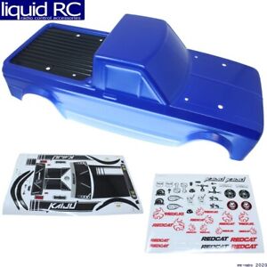 Redcat Racing 12465 Blue Truck Body w/ Sticker Sheet Kaiju MT