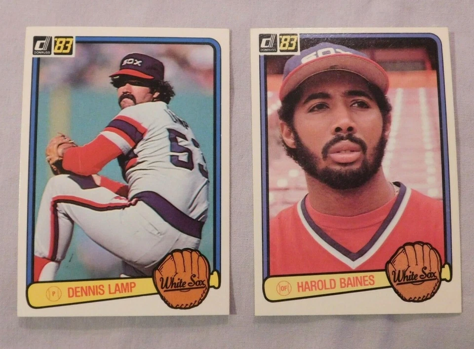 1983 Donruss Chicago White Sox Baseball Card Pick one - Image 1 of 1