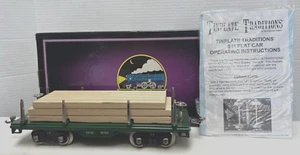 MTH TINPLATE TRADITIONS NR. 511 Flachwagen Normalspur 10-1118 mit Ladung NEU - Bild 1 von 12