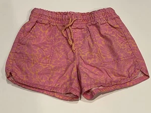 Girls Gap Kids Lightweight Floral Shorts Drawstring Elastic Waist Size M - Picture 1 of 2
