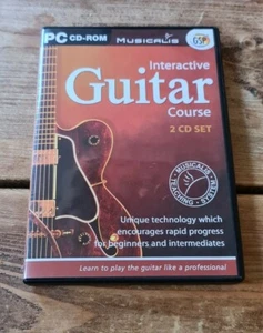 INTERACTIVE GUITAR COURSE, PC CD-ROM. 2 CD SET - Picture 1 of 3