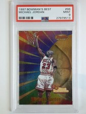 1997 Bowman's Best Michael Jordan #96 FOIL - PSA 9