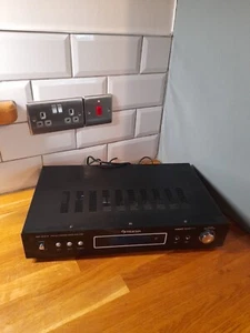AUNA AMP-9200-B DIGITAL KARAOKE POWER AMPLIFIER BLACK SPARES OR REPAIR  - Picture 1 of 14