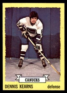 1973 Topps Hockey #173 Dennis Kearns NM